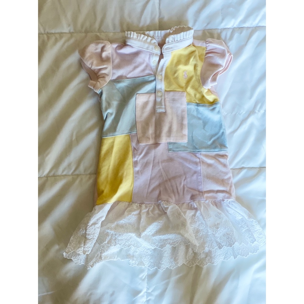 Ralph Lauren | NEW Oxford Patchwork Dress